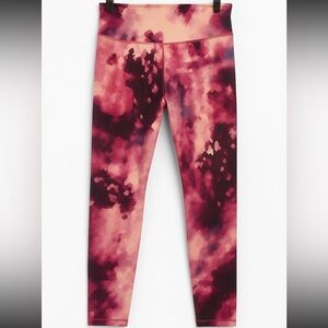 Women Lululemon Tie Dye Watercolor Leggings / Yoga Pants